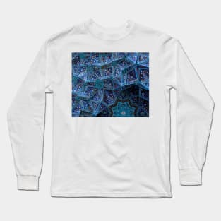 Persian Asian Architecture pattern arabian Long Sleeve T-Shirt